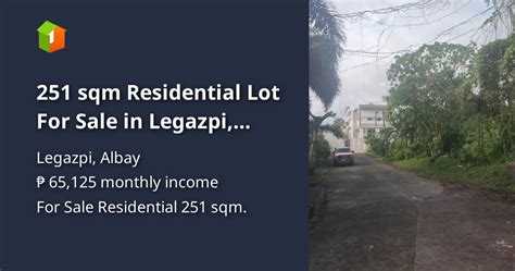Zone values per sqm lot in LEGAZPI CITY, Albay.